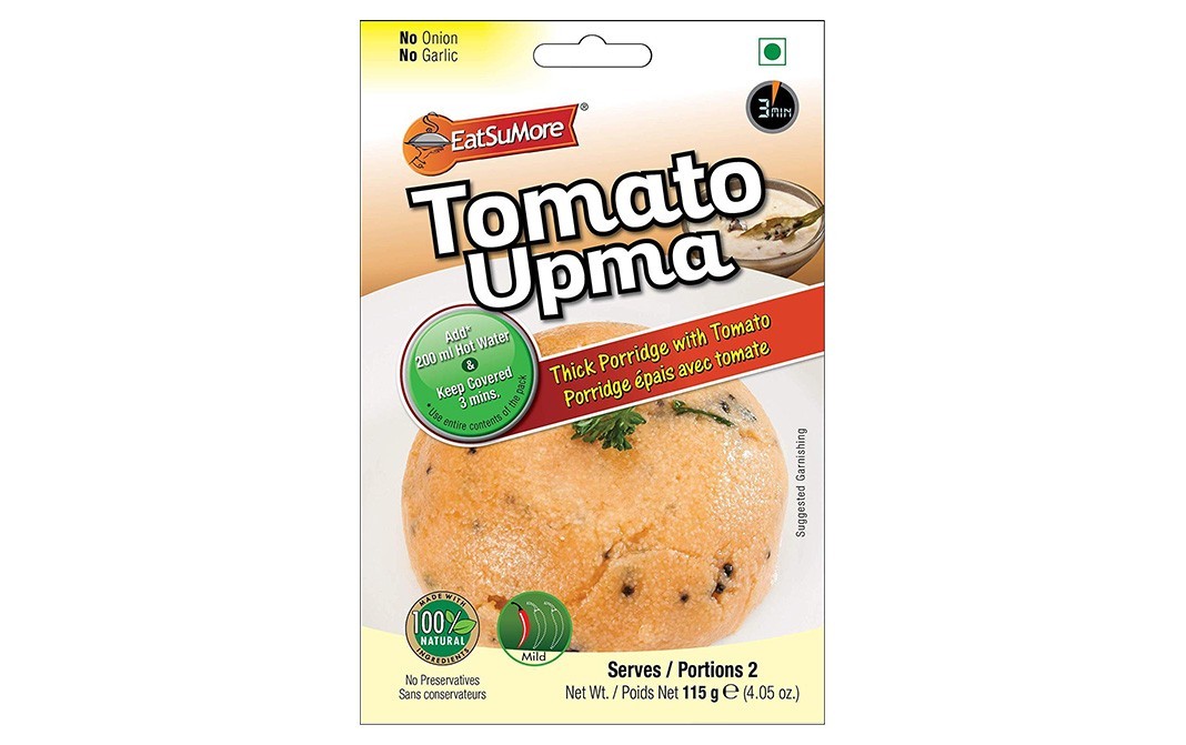 EatSuMore Tomato Upma    Pack  115 grams